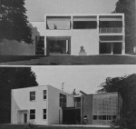 Figure 7.4: Giuseppe Terragni and the Como Group, Artist’s Lakeside Villa. Photographs of front and back façades. From Domus, October 1933, 536. Copyright Editoriale Domus S.p.A. Rozzano, Milano, Italy.