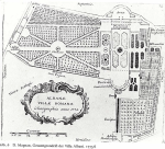 Figure 2.4: Plan of Villa Albani, Domenico Magnan, 1775.